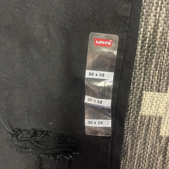 Levi’s Black 30X 32 Slim Taper BNWT Jeans - Picture 4 of 5